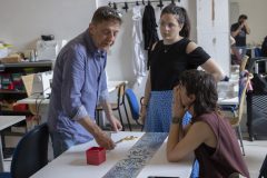 Lezione FInale Del professore Ciammarughi all'accademia di belle Arti di Napoli del Secondo Anno Biennio di Costume